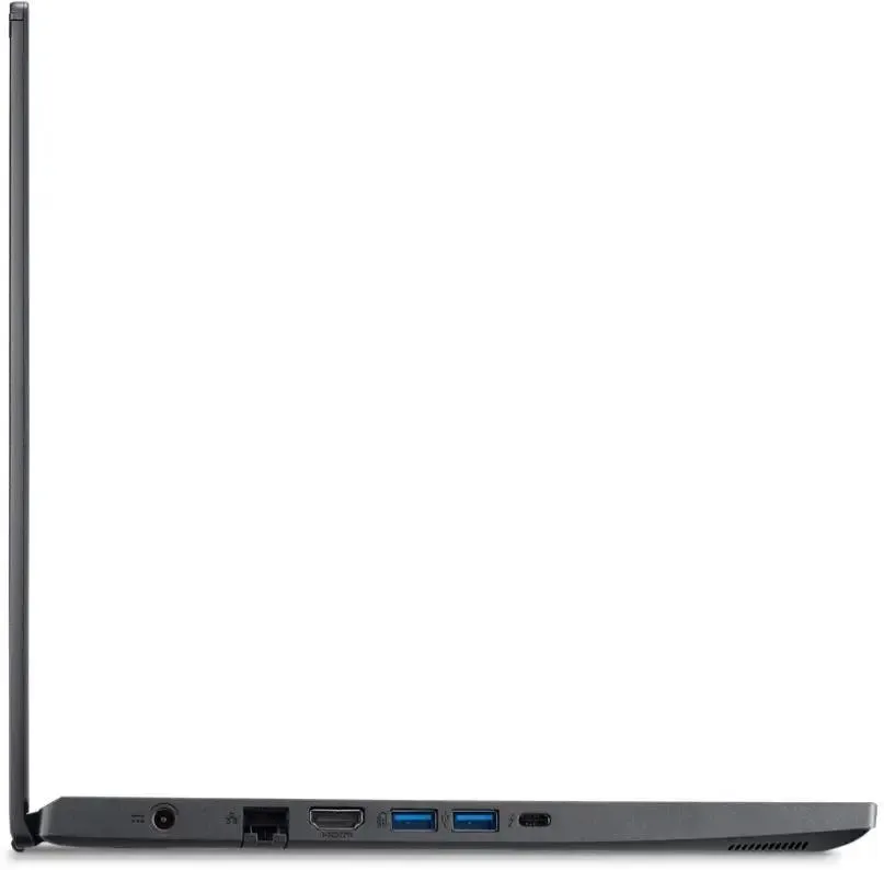 Ноутбук 15.6" IPS FHD Acer Aspire A715-76G-54NX black (Core i5 12450H/8Gb/512Gb SSD/GTX1650 4Gb/noOS