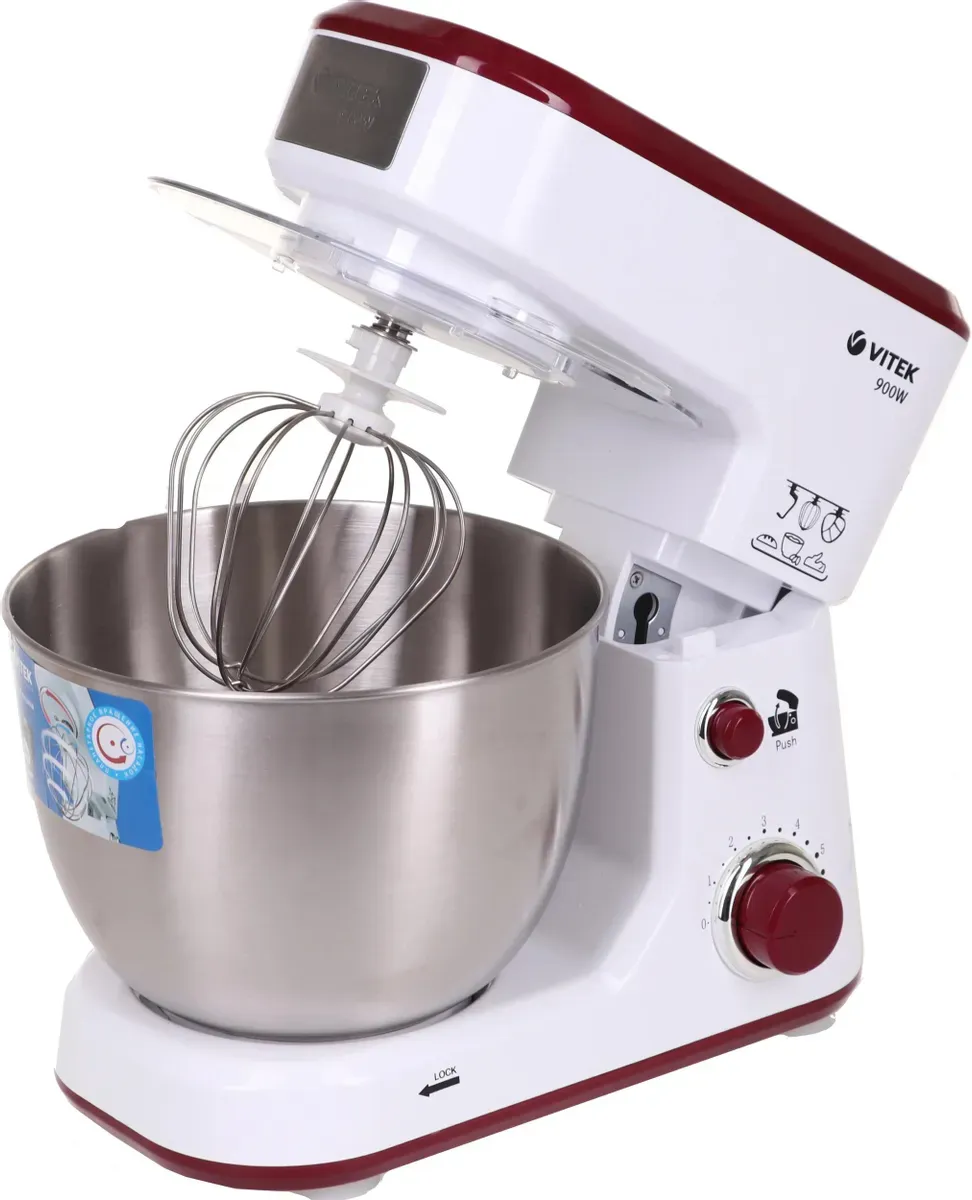 Миксер планетарный Vitek VT-1432, белый