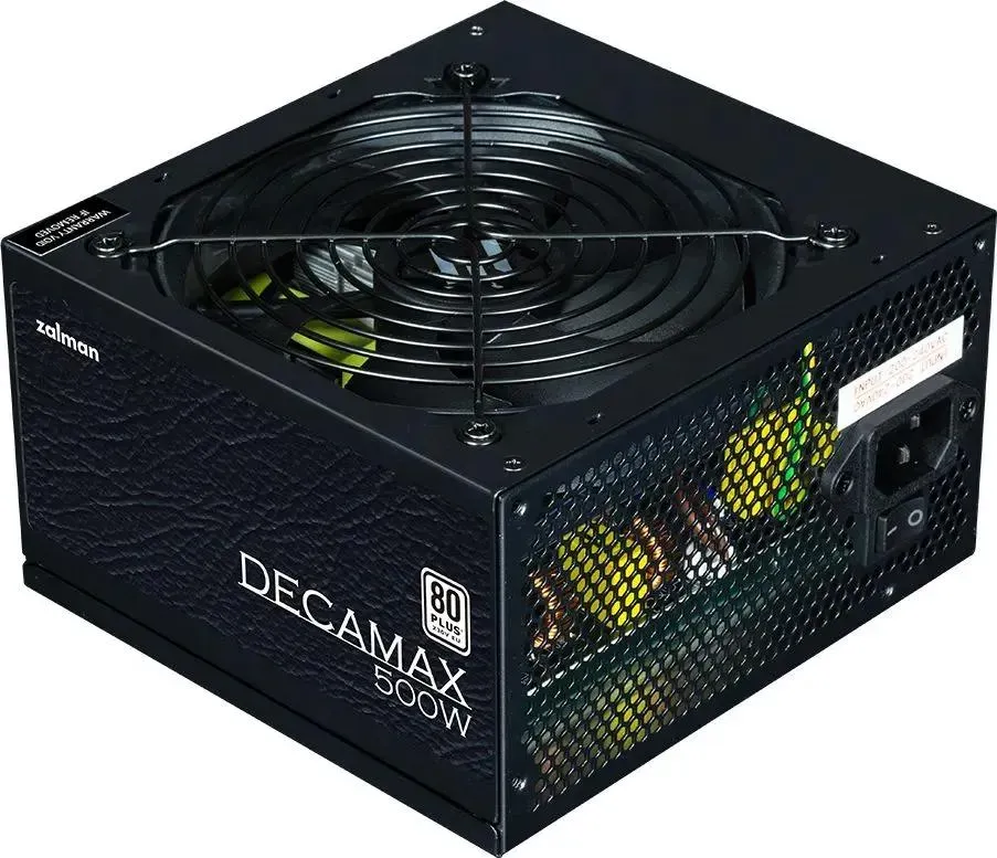 Блок питания Zalman ZM500-LX3, 500Вт, 120мм, черный