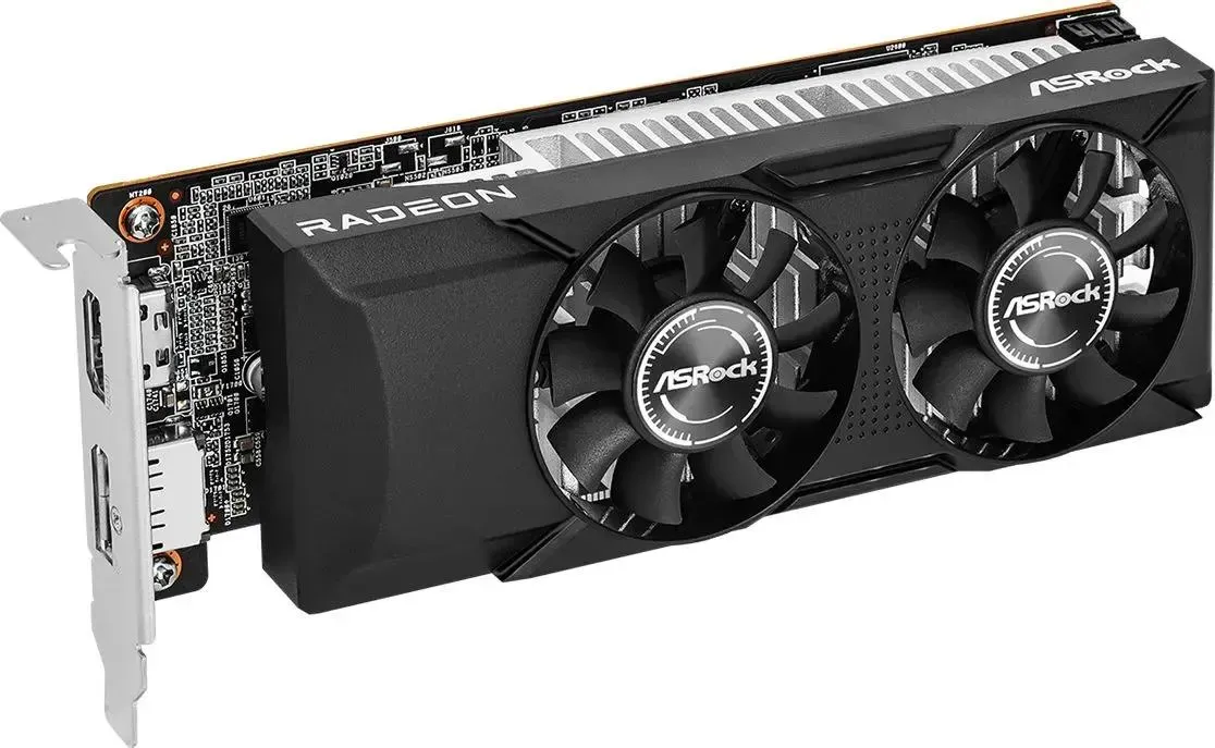 Видеокарта ASRock AMD Radeon RX 550 Low Profile [RX550 LP 4G]