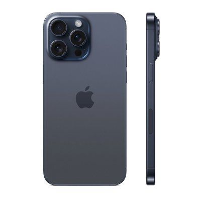 Смартфон Apple iPhone 15 Pro Max 512 Гб (MU2W3ZA/A) Blue Titanium