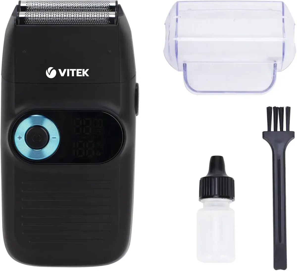 Бритва сетчатая Vitek Aquamarine VT-8276 реж.эл.:2 питан.:аккум., черный