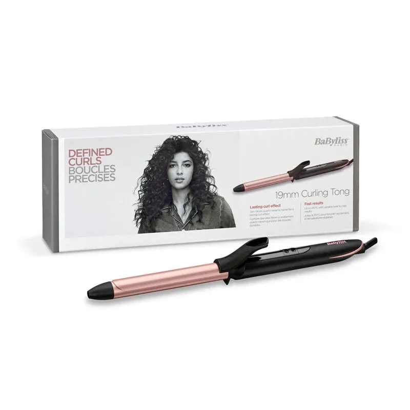 Электрощипцы Babyliss C450E, черный/розовый