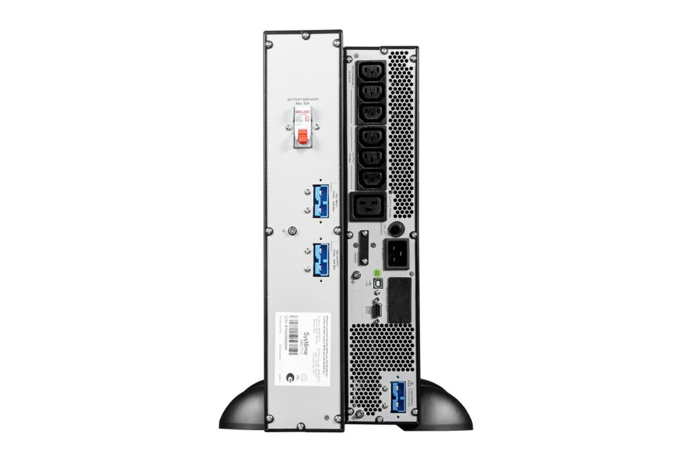 Источник бесперебойного питания Systeme Electriс SRV SRVSE3KRTXLI 2700Вт 3000ВА черный