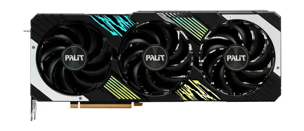 Видеокарта Palit GeForce RTX 4080 SUPER GamingPro (NED408S019T2-1032A) 16GB GDDR6X