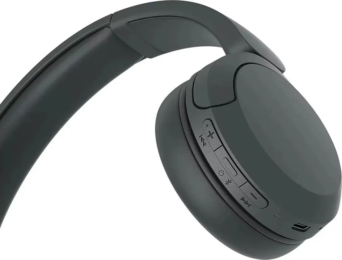 Наушники Sony WH-CH520, Bluetooth, накладные, черный [wh-ch520/b]