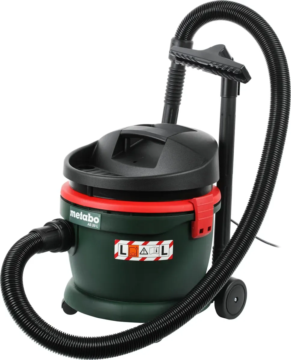 Пылесос Metabo AS 20 L Пылесос,1200 вт, бак 20л.