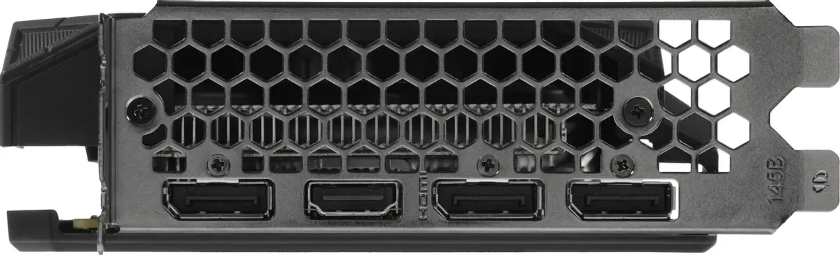 Видеокарта Palit GeForce RTX 4060 8192Mb, Dual OC 8G (NE64060T19P1-1070D) 1xHDMI, 3xDP, Ret