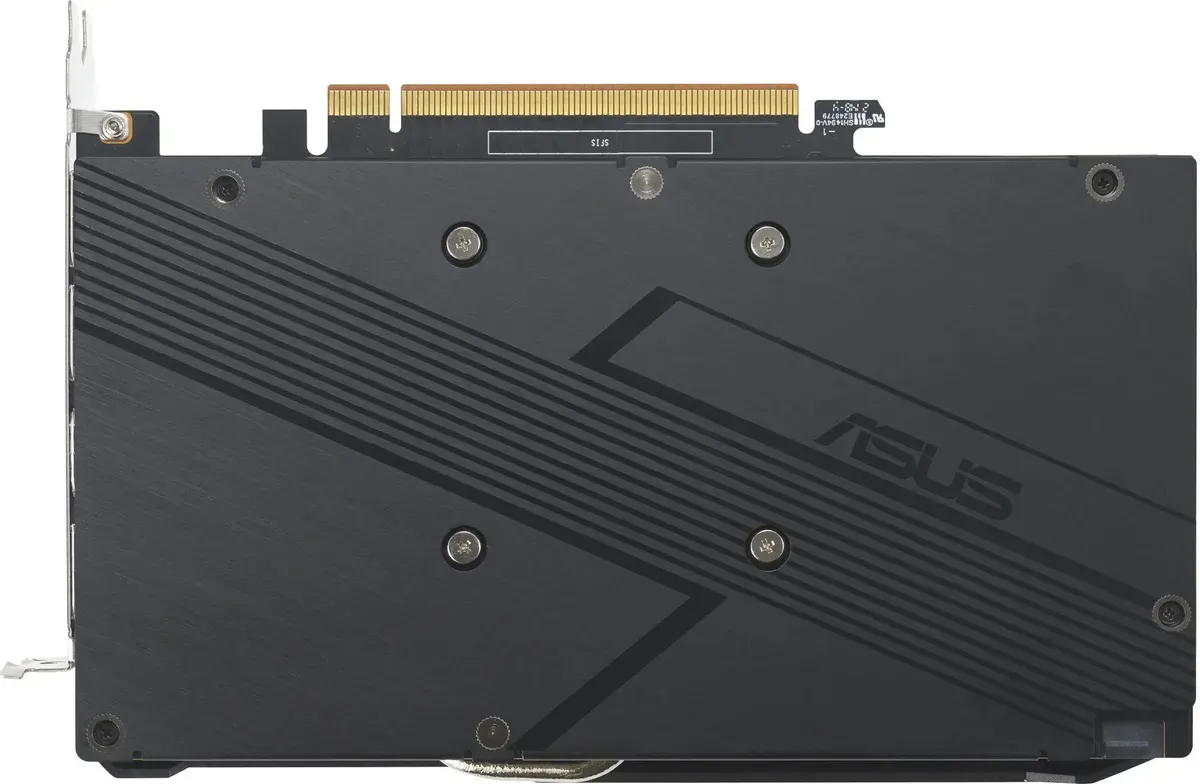 Видеокарта Asus PCI-E 4.0 DUAL-RX7600-O8G-V2 AMD Radeon RX 7600 8Gb 128bit GDDR6 2280/17500 HDMIx1 D
