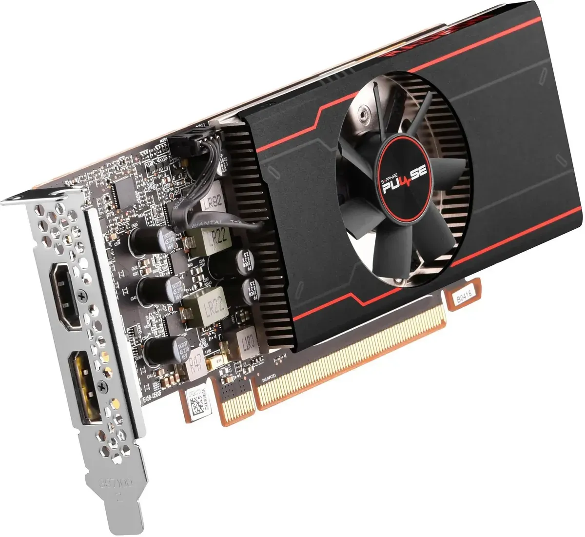 Видеокарта Sapphire Pulse PCI-E AMD Radeon RX 6400 4Gb (64bit/GDDR6/DP/HDMI/RTL) (11315-01-20G)