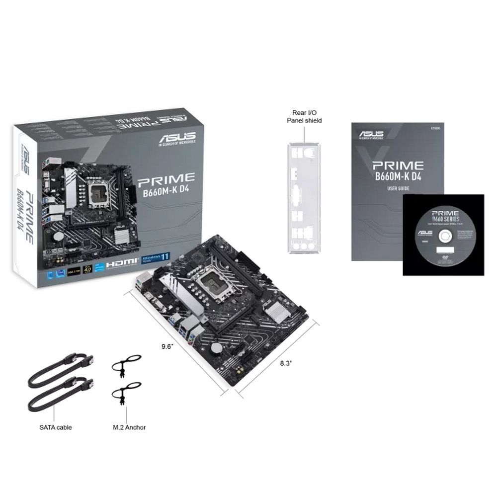 Материнская плата Asus PRIME B660M-K D4