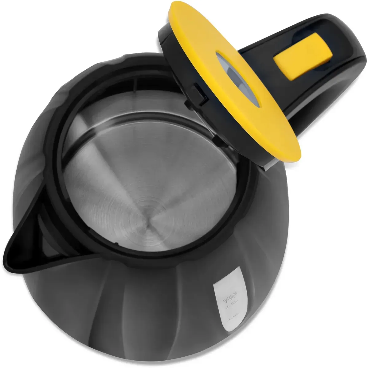 Чайник электрический Vitek VT-1168 1.7л. 2200Вт черный корпус: стекло