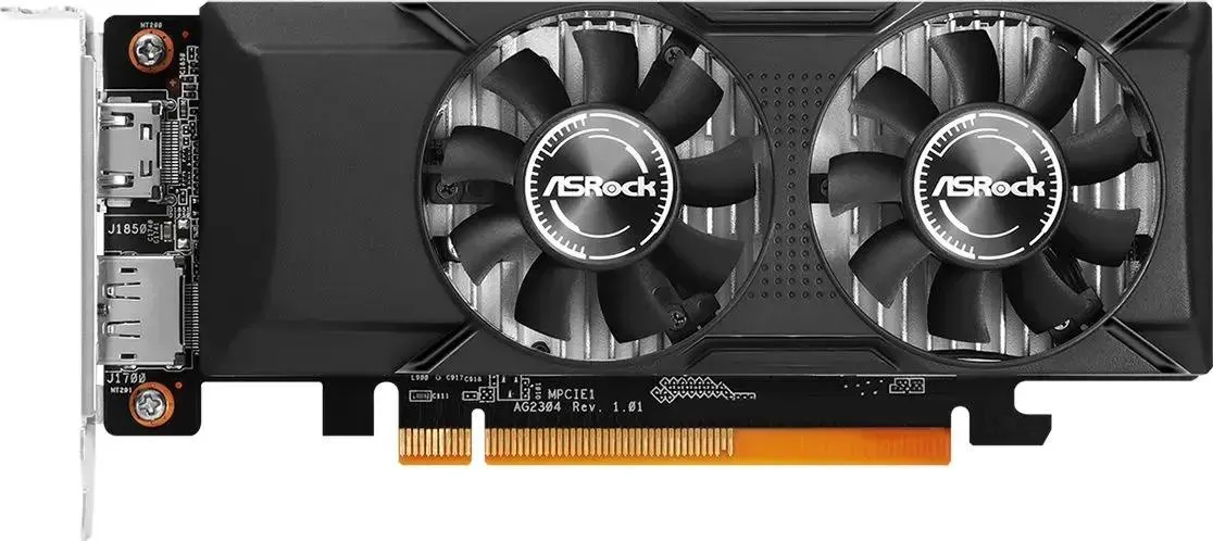Видеокарта ASRock AMD Radeon RX 550 Low Profile [RX550 LP 4G]