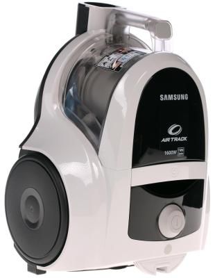 Пылесос Samsung SC4520 (VCC4520S3S/XEV) [1600 Вт, всасывания 350 Вт, сухая уборка, циклонный фильтр, 1,3 л] белый