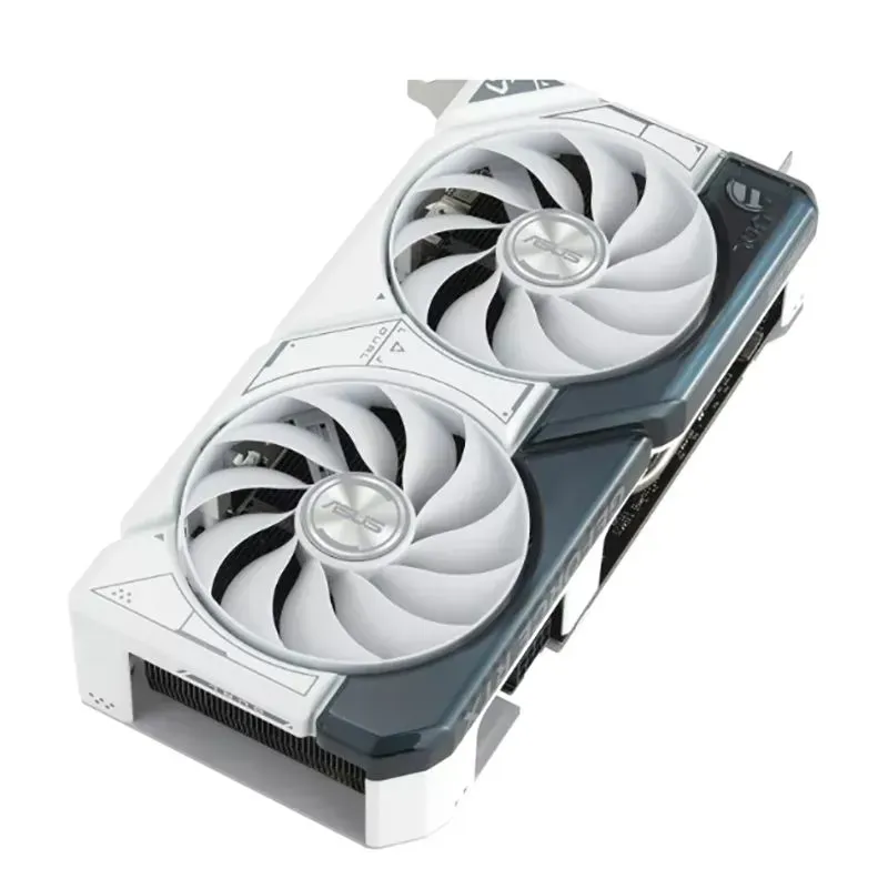 Видеокарта ASUS GeForce RTX 4060 Ti 8192Mb, Dual White OC 8G (Dual-RTX4060TI-O8G-White) 1xHDMI, 3xDP