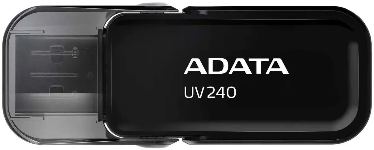 Флеш Диск 32GB ADATA UV240, USB 2.0, Черный