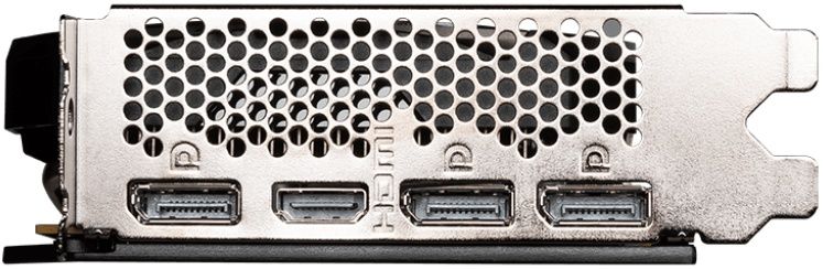 Видеокарта MSI RTX4060 VENTUS 2X BLACK 8G OC  GDDR6 128-bit DPx3 HDMI ATX 2FAN