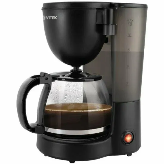Кофеварка капельная Vitek VT-1500, черный