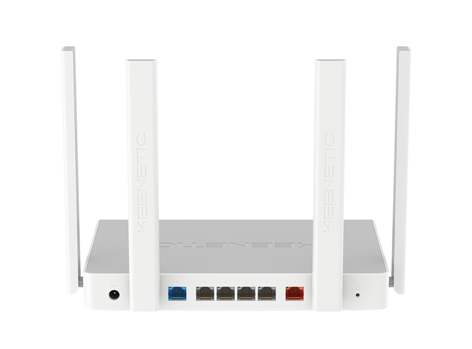 Роутер беспроводной Keenetic Ultra (KN-1811) AX3200 10/100/1000/2500BASE-TX/4G ready серый
