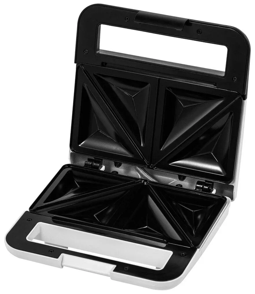 Сэндвичница BRAYER BR2201 750 Вт, белый/черный