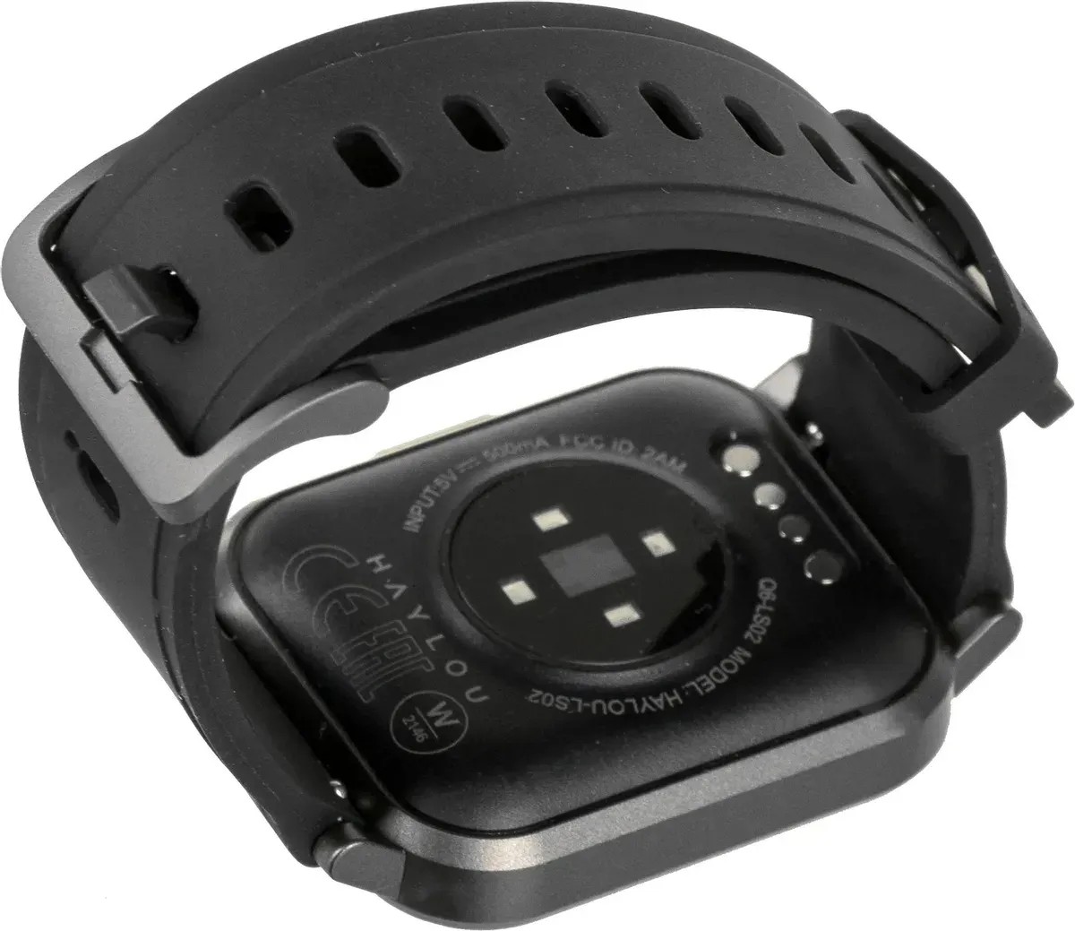 Смарт-часы HAYLOU LS02,  1.4",  черный / черный
