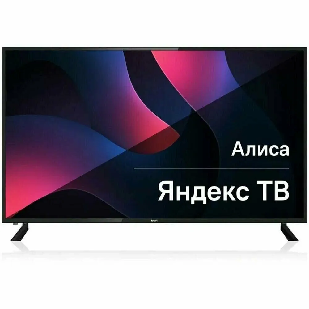 Телевизор 65" BBK 65LEX-9201/UTS2C (B), 3840x2160, HDMIx3, USBx2, WiFi, Smart TV, черный