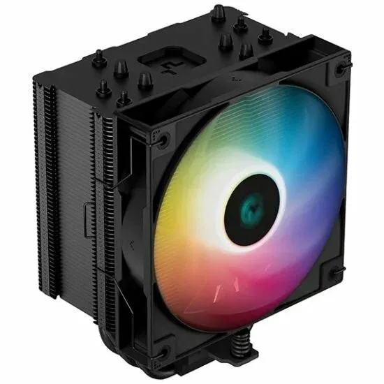 Кулер для процессора DEEPCOOL AG500 BK ARGB [R-AG500-BKANMN-G-1] 115X/1700/1200/AM4/AM5