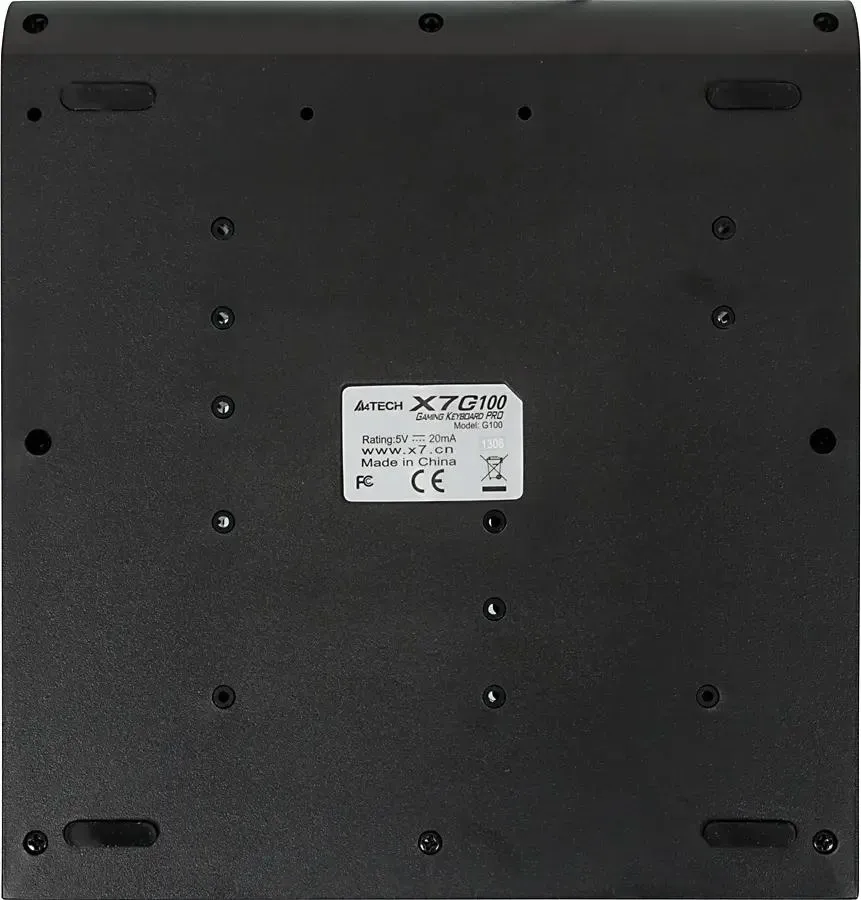 Клавиатура A4Tech X7 G100 Black USB