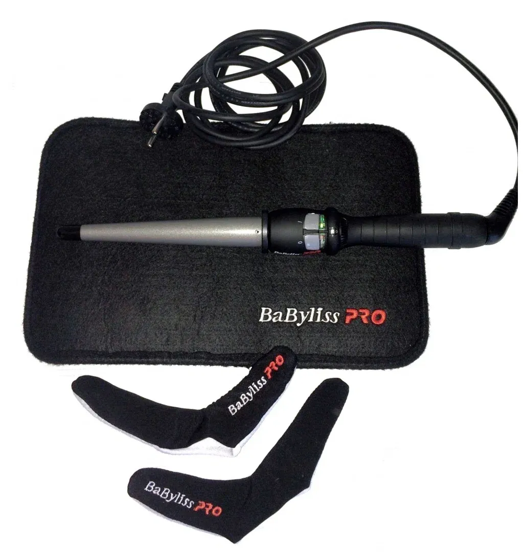 Щипцы Babyliss Pro BAB2280TTE 65Вт макс.темп.:190С покрытие:титаново-турмалиновое черный