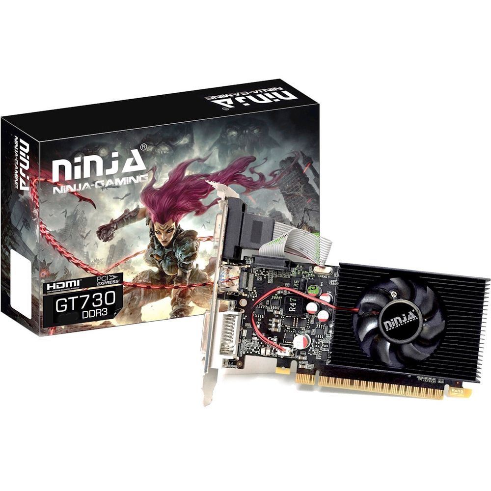 Видеокарта Sinotex Ninja GT730 (96SP) 4GB GDDR3 128bit VGA DVI HDMI RTL (NK73NP043F)