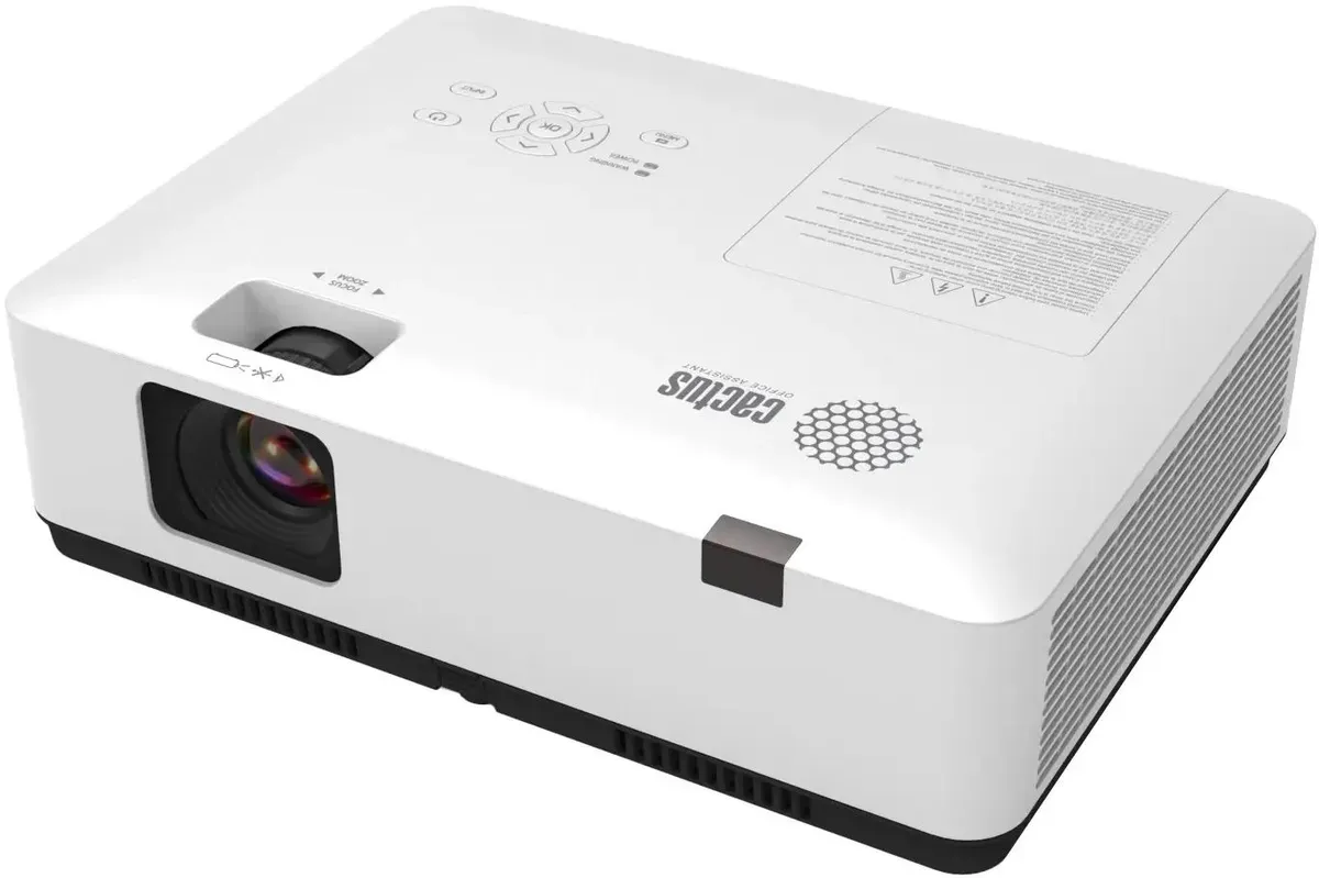 Проектор Cactus CS-S3.WT 3LCD 43000Lm LS 4300Lm ANSI (1280x1024) 15000:1 ресурс лампы:10000часов 1xUSB typeA 2xHDMI 3.26кг