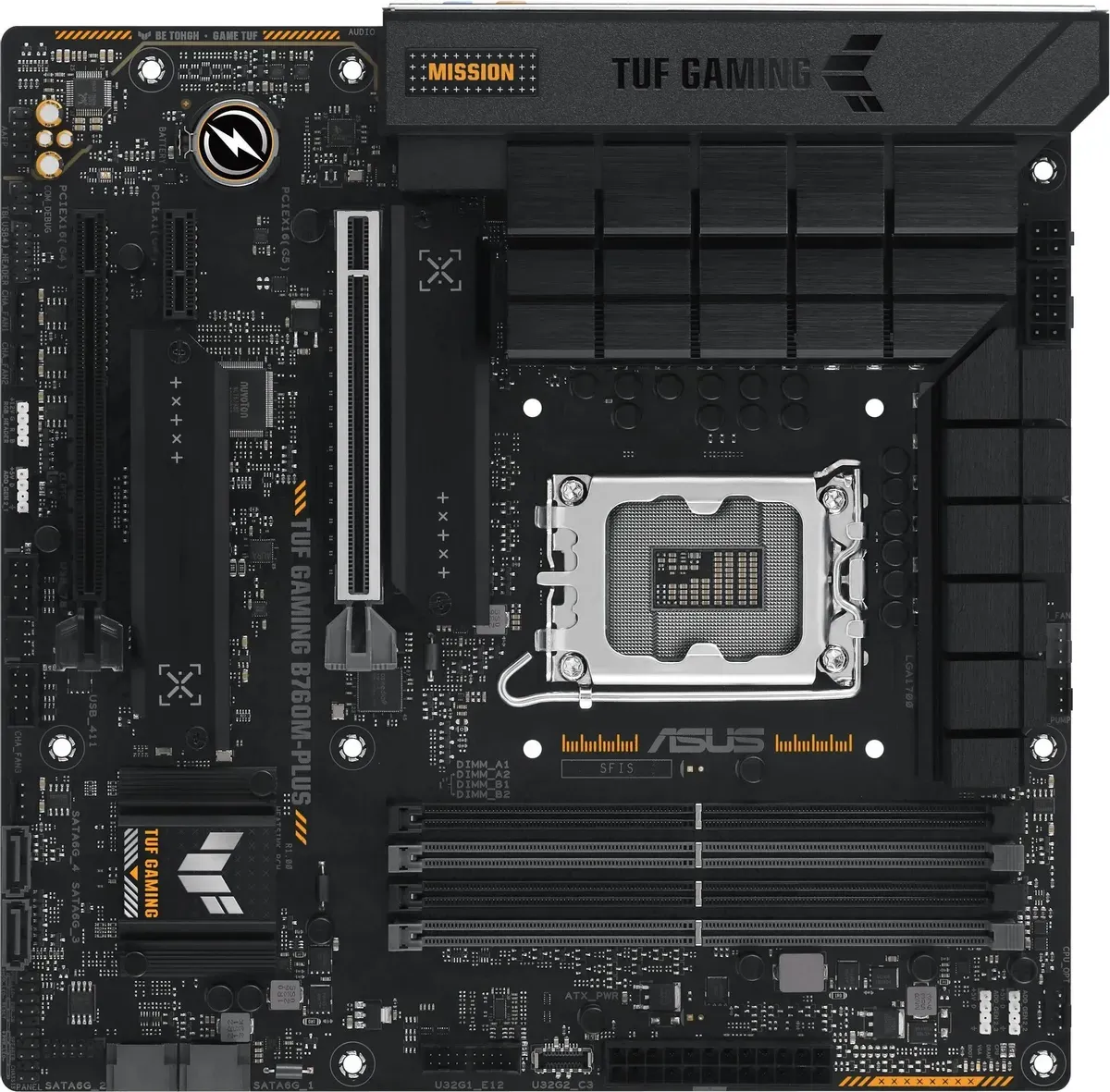 Материнская плата Asus TUF GAMING B760M-PLUS