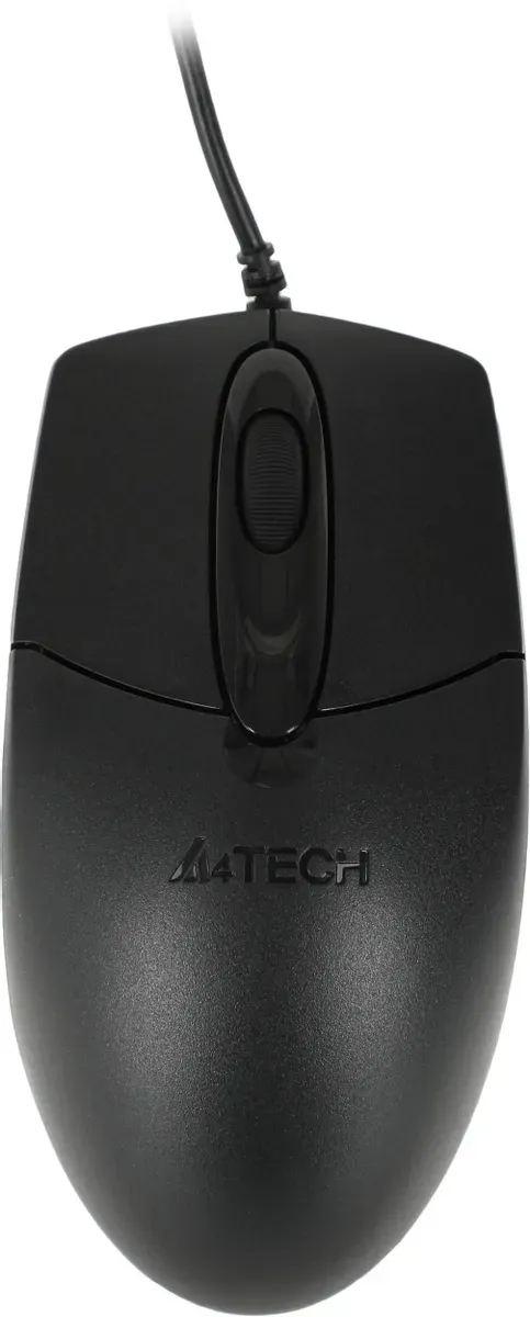 Мышь A4TECH OP-720, оптическая, проводная, USB, черный [op-720 usb (black)]