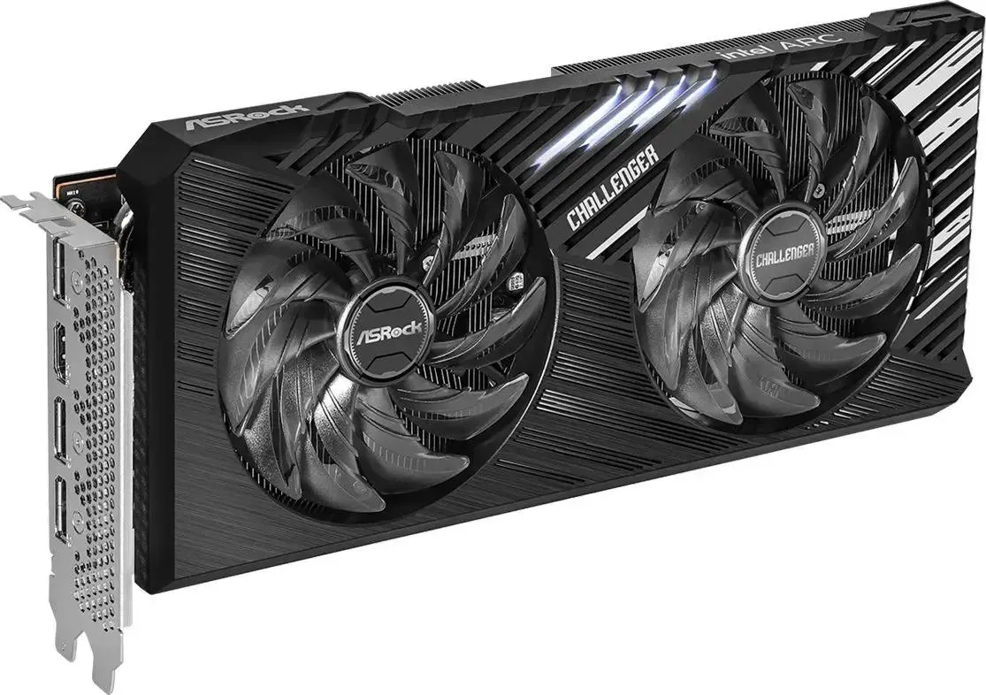 Видеокарта ASROCK INTEL ARC A750 A750 CL SE 8GO 8ГБ Challenger, GDDR6, OC, Ret