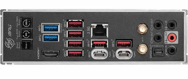 Материнская плата MSI MPG Z790 CARBON MAX WIFI II Soc-1700 Intel Z790 4xDDR5 ATX AC`97 8ch(7.1) 5Gigabit RAID+HDMI