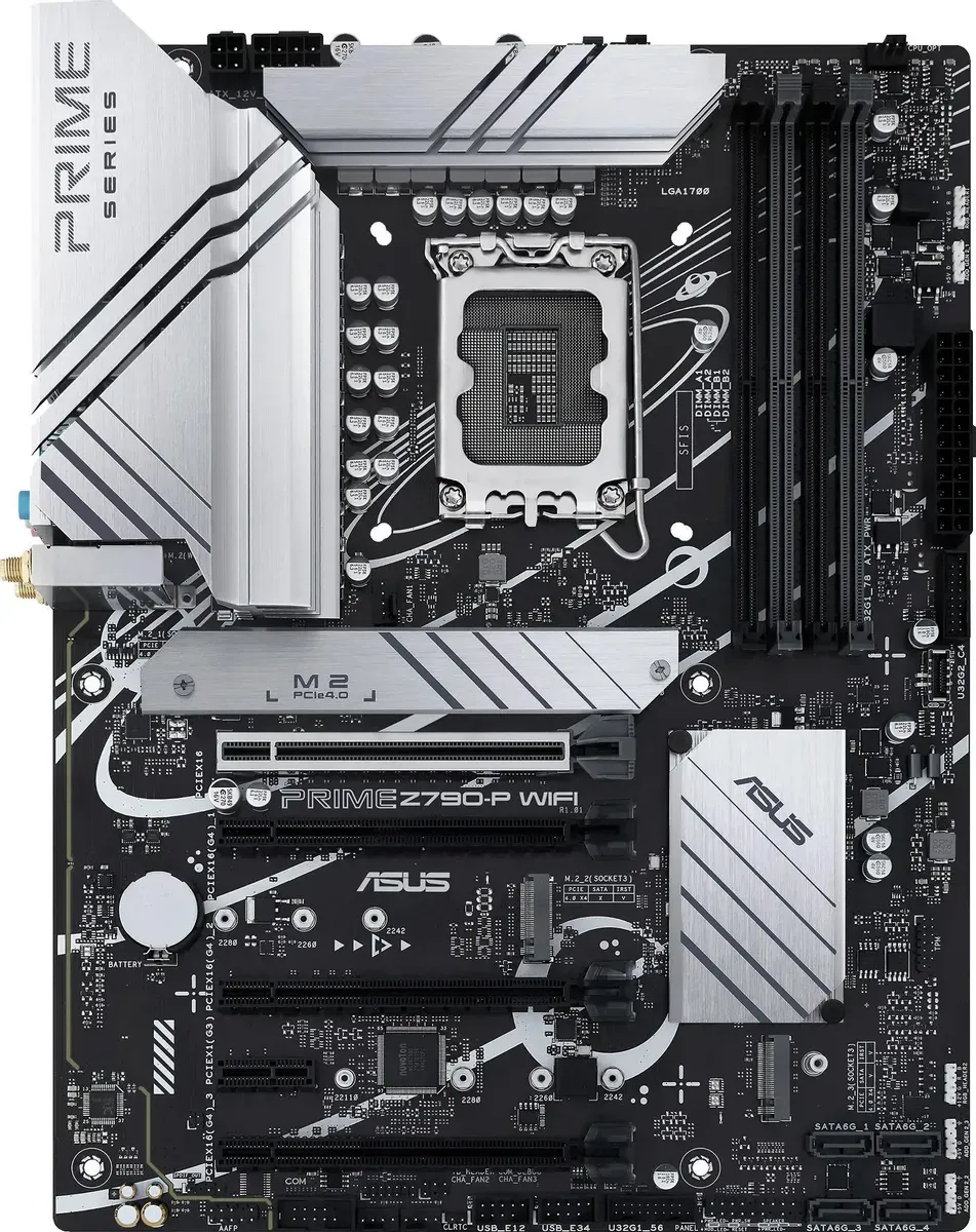 Материнская плата Asus PRIME Z790-P WIFI Soc-1700 Intel Z790 4xDDR5 ATX AC`97 8ch(7.1) 2.5Gg RAID+HD