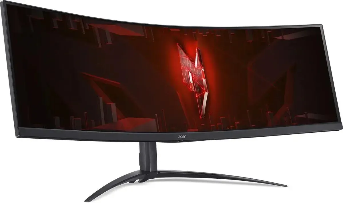 Монитор Acer 44.5" Nitro XZ452CUVbemiiphuzx черный VA LED 4ms 32:9 HDMI M/M 5120x1440 165Hz