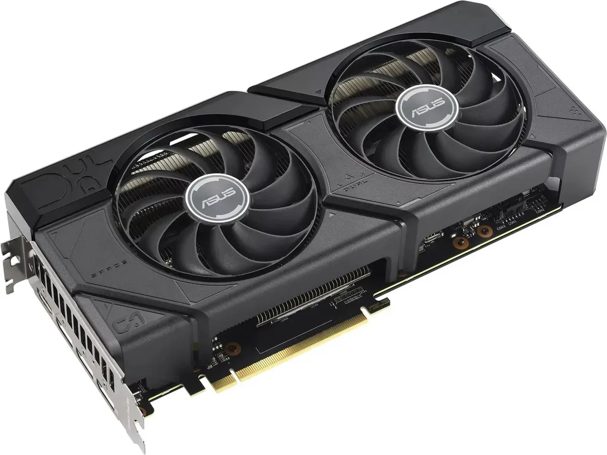 Видеокарта Asus PCI-E 4.0 DUAL-RX7800XT-O16G AMD Radeon RX 7800XT 16Gb 256bit GDDR6 2169/19500 HDMIx
