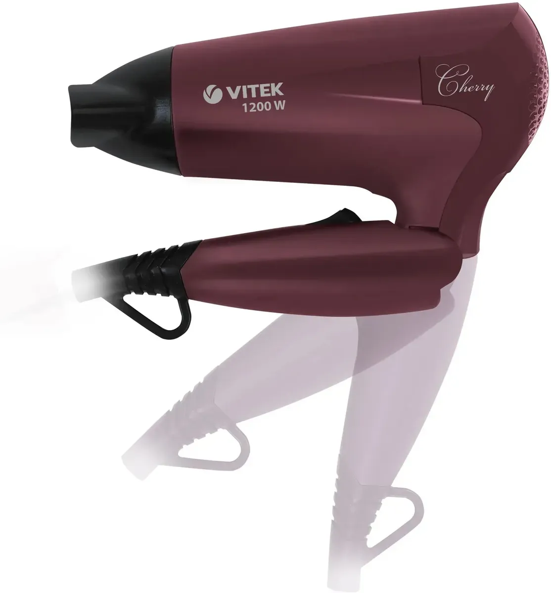 Фен Vitek VT-2318 1200Вт бордовый