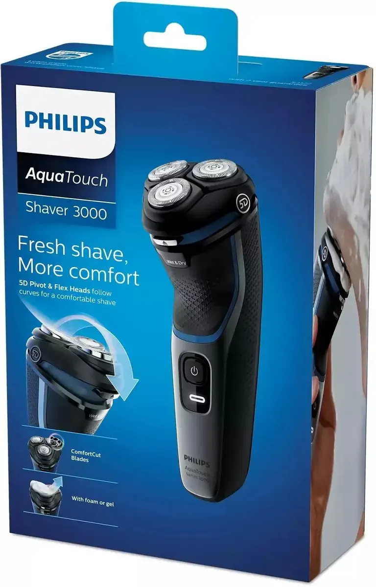 Электробритва Philips S3122/51, черный