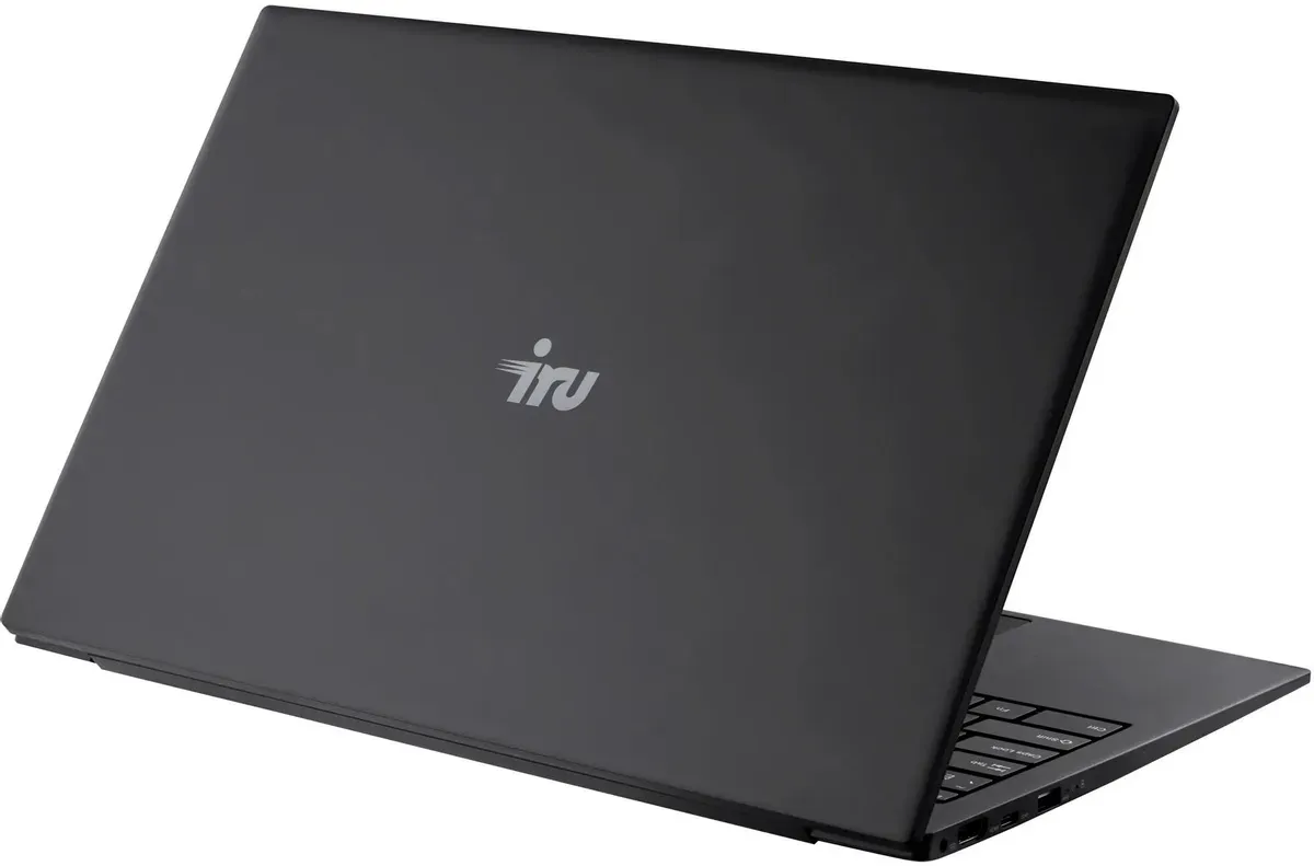 15.6"	Ноутбук IRU Калибр 15TLI Core i5 1135G7 8Gb SSD256Gb Intel Iris Xe,FHD, Free DOS black
