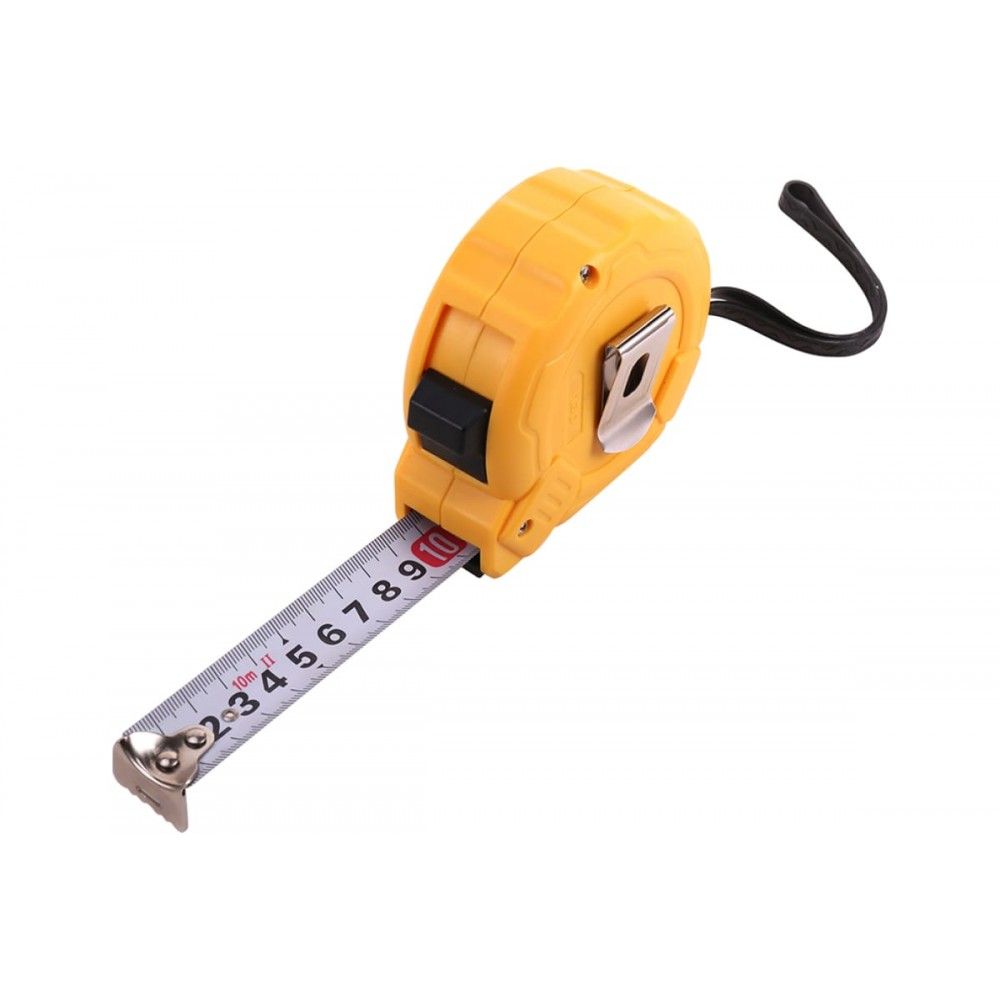 Рулетка Deli DL9010B  10м*25мм, метрическая, ударопрочный корпус
