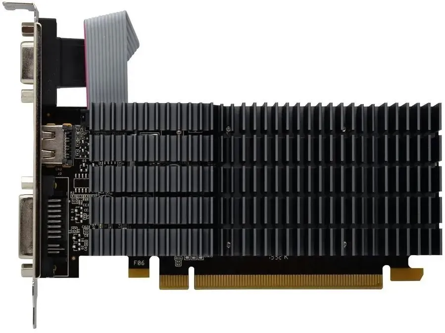 Видеокарта GT710 2G DDR3 64BIT, LP Single Fan , RTL (AF710-2048D3L5-V3)