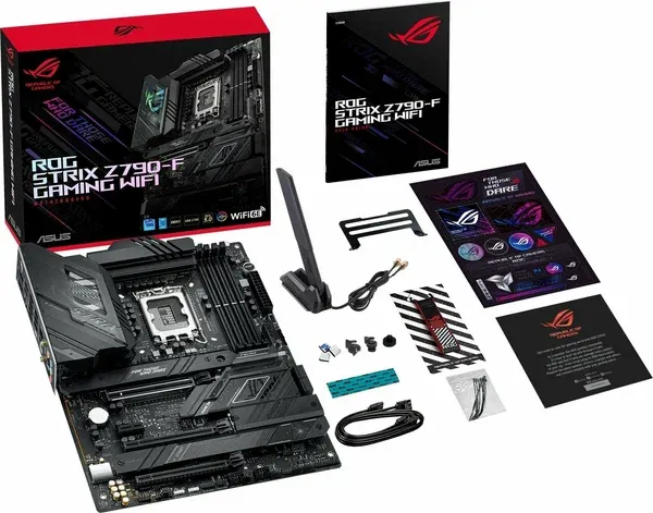 Материнская плата ASUS ROG STRIX Z790-F GAMING WIFI /LGA1700,Z790,USB3.2 GEN 2,MB (90MB1CP0-M0EAY0) /LGA1700,Z790,USB3.2 GEN 2,MB (90MB1CP0-M0EAY0)