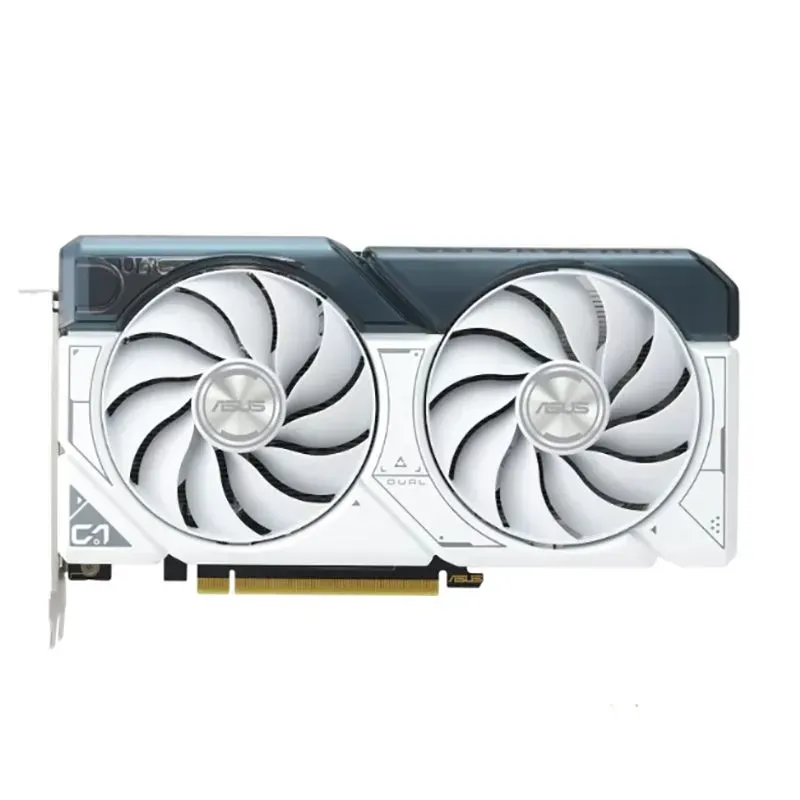 Видеокарта ASUS GeForce RTX 4060 Ti 8192Mb, Dual White OC 8G (Dual-RTX4060TI-O8G-White) 1xHDMI, 3xDP