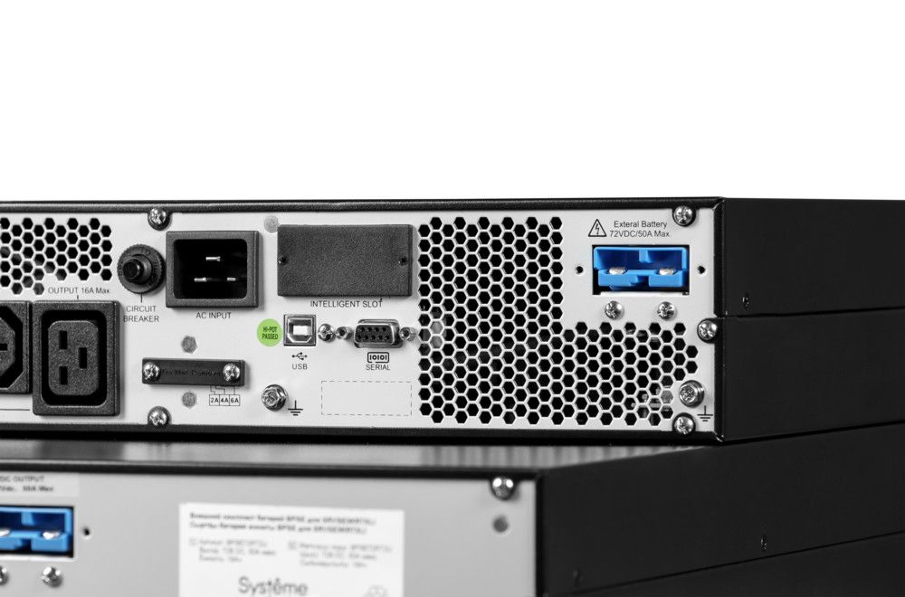 Источник бесперебойного питания Systeme Electriс SRV SRVSE3KRTXLI 2700Вт 3000ВА черный
