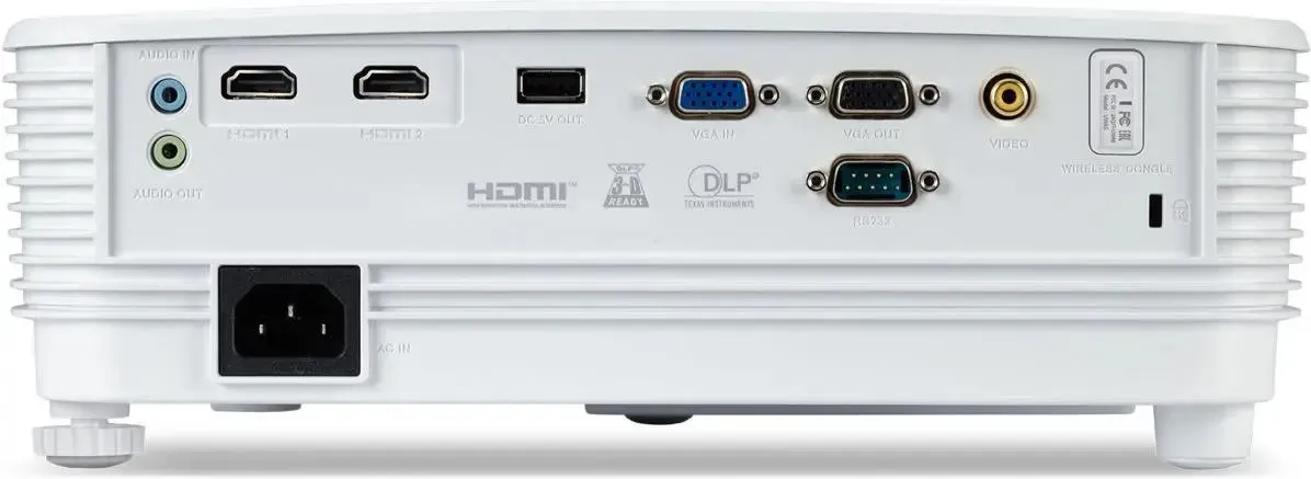 Проектор Acer P1257i DLP 4800Lm (1024x768) 20000:1 ресурс лампы:6000часов 1xUSB typeA 2xHDMI 2.4кг