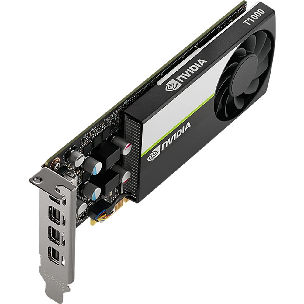 Видеокарта Nvidia T1000 4G - BOX, brand new original with individual package, - include ATX and LP