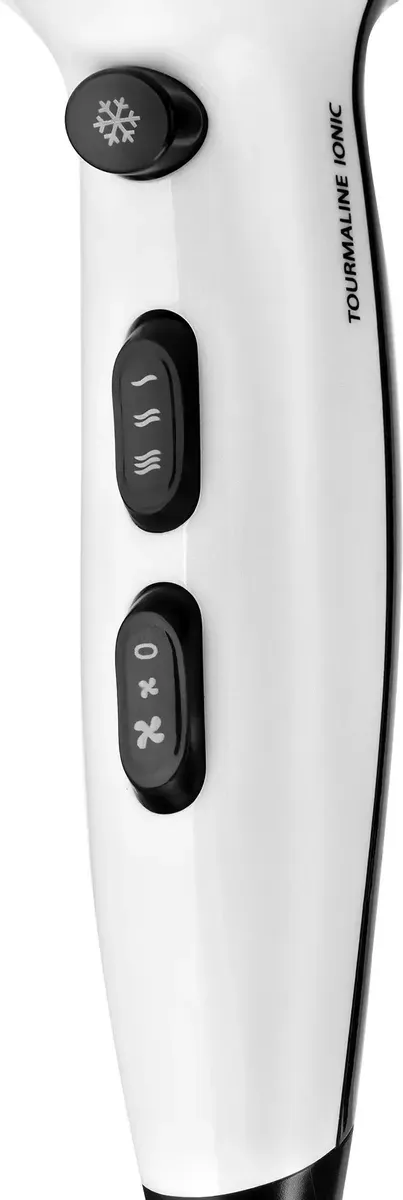 Фен VITEK VT-2299, белый/черный