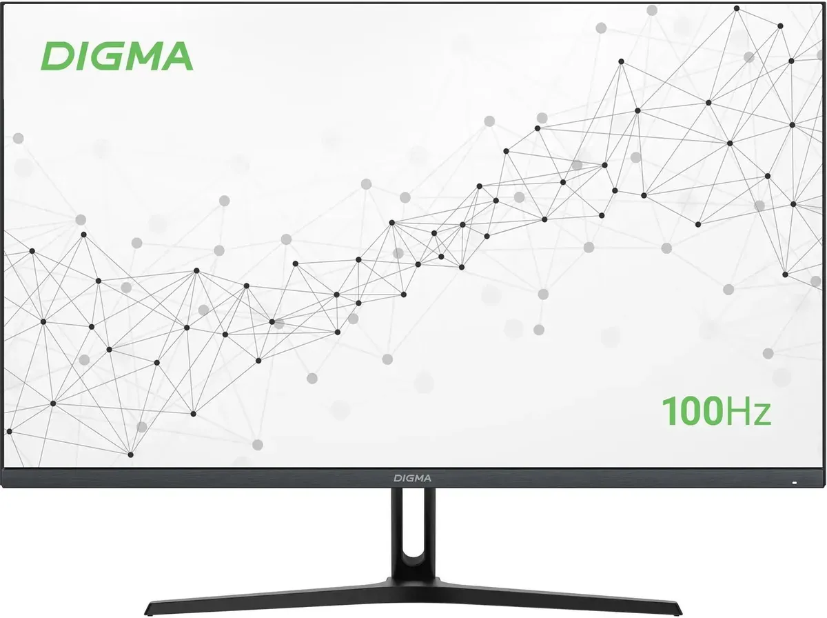 Монитор Digma 27" Progress 27P504F черный IPS LED HDMI M/M мат. G-Sync FreeSync VGA DP FHD 3.85кг